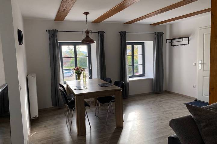 Ferienwohnung für 3 Personen, mit Garten