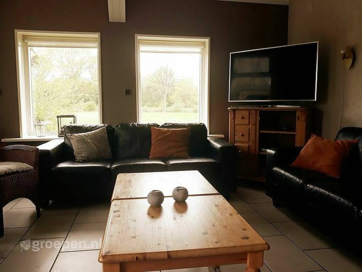 Ferienhaus für 22 Personen, mit Terrasse und Sauna sowie Balkon/Terrasse in Friesland - 2