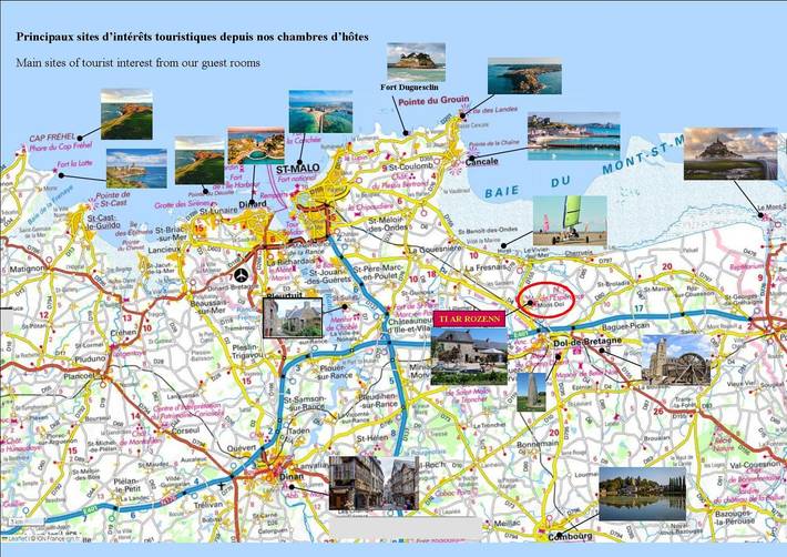 Gîte pour 4 personnes, avec jardin et terrasse à Mont-Dol - 2