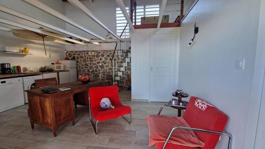 Location de vacances pour 4 personnes, avec vue et terrasse dans La Soufrière - 4