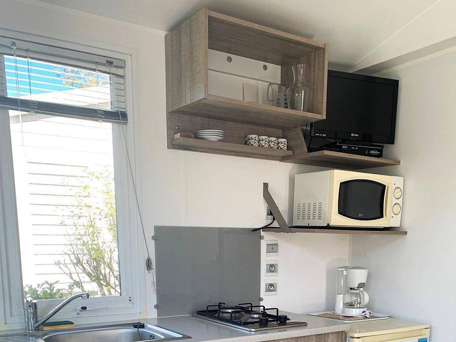 Camping Plein Sud - Mobilhome 2 personas - Cabaña confort 2 personas in Saint-Jean-de-Monts, Vandea