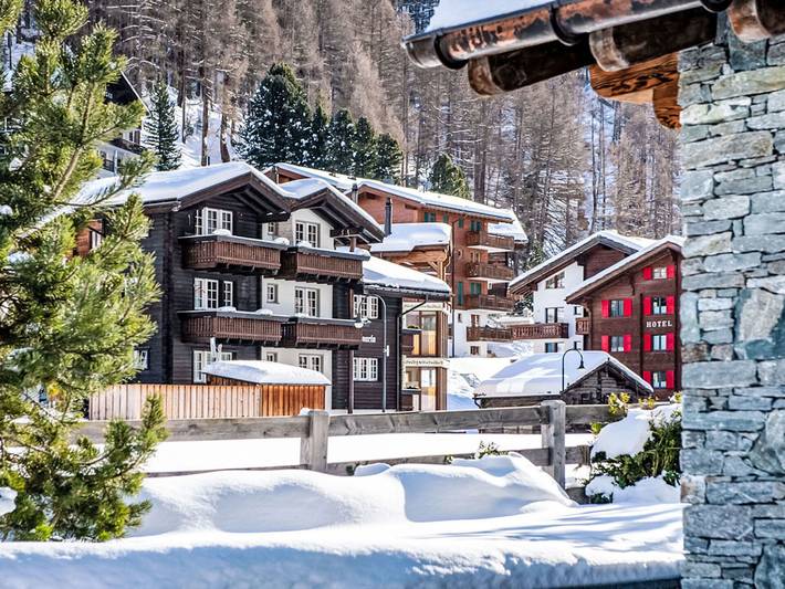Gîte pour 2 personnes, avec balcon à Zermatt