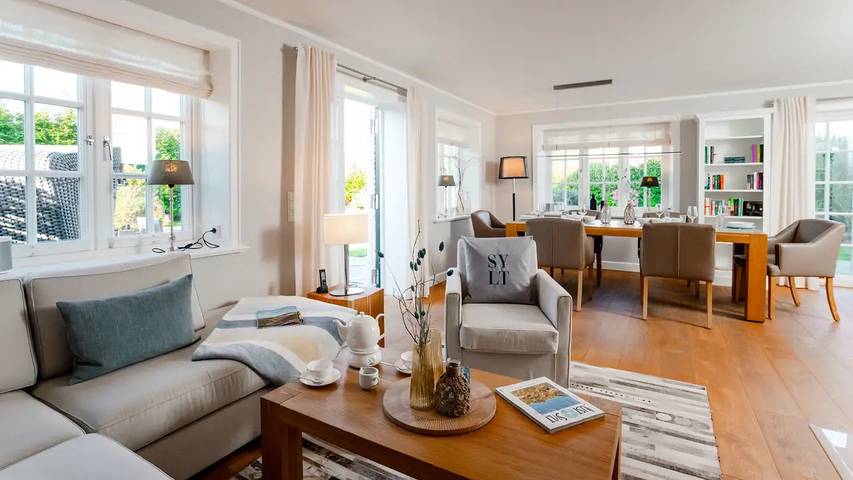 Ferienhaus für 6 Personen, mit Garten und Sauna sowie Terrasse in Archsum - 2