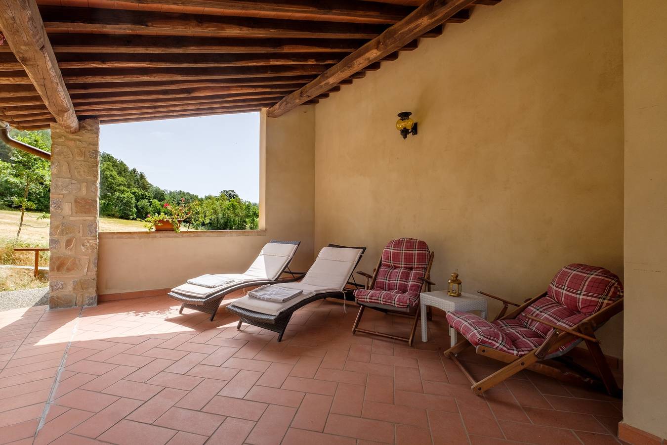 Agriturismo Melograno Poderone mit Terrasse, gemeinschaftlich genutztem Pool und Wlan in Roccalbegna, Grosseto Provinz