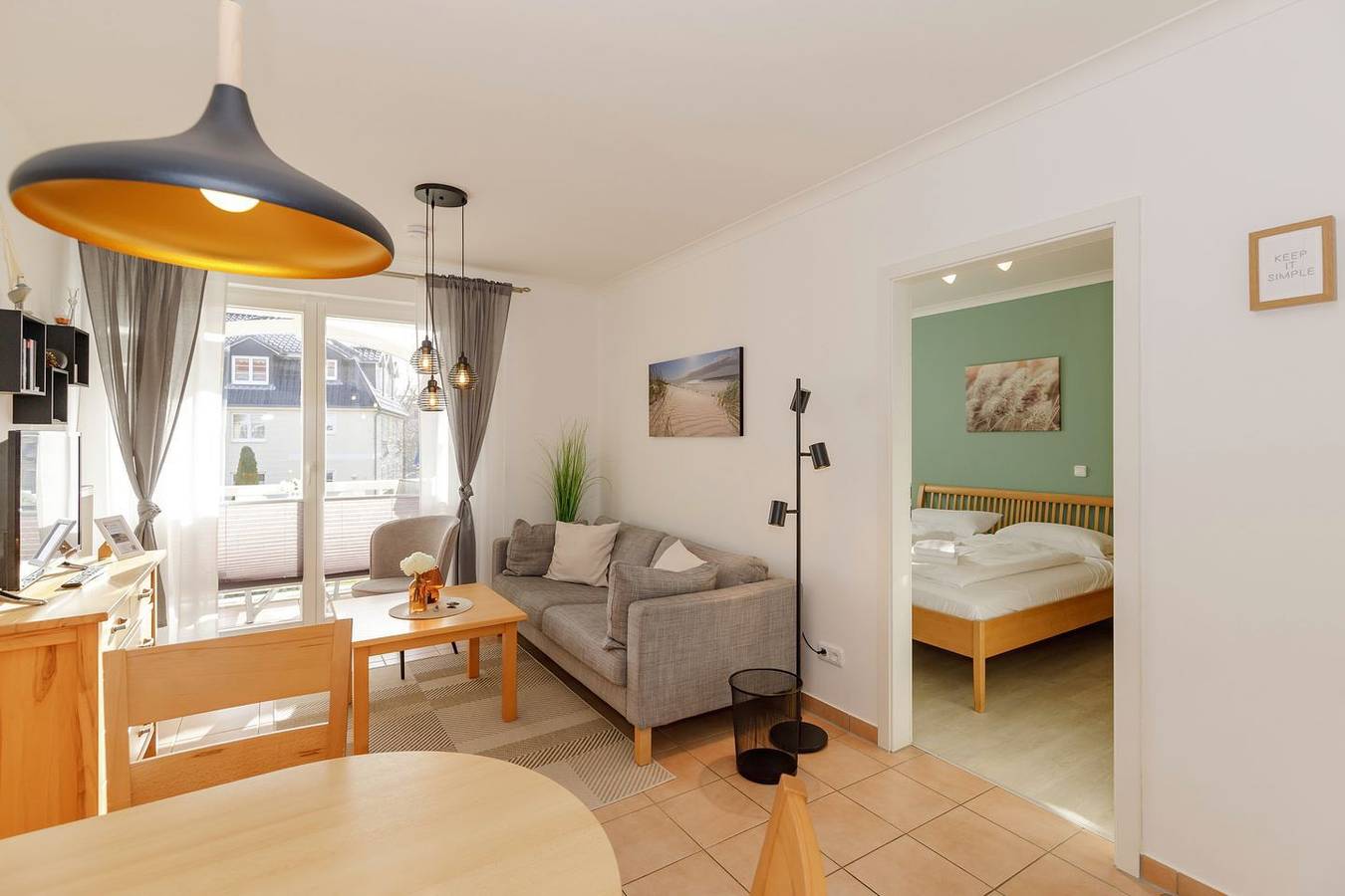 Apartamento entero, Ferienwohnung mit Südbalkon - 100 m zur Ostsee inkl. Nutzung vom Saunabereich! in Ostseebad Kühlungsborn, Kühlungsborn