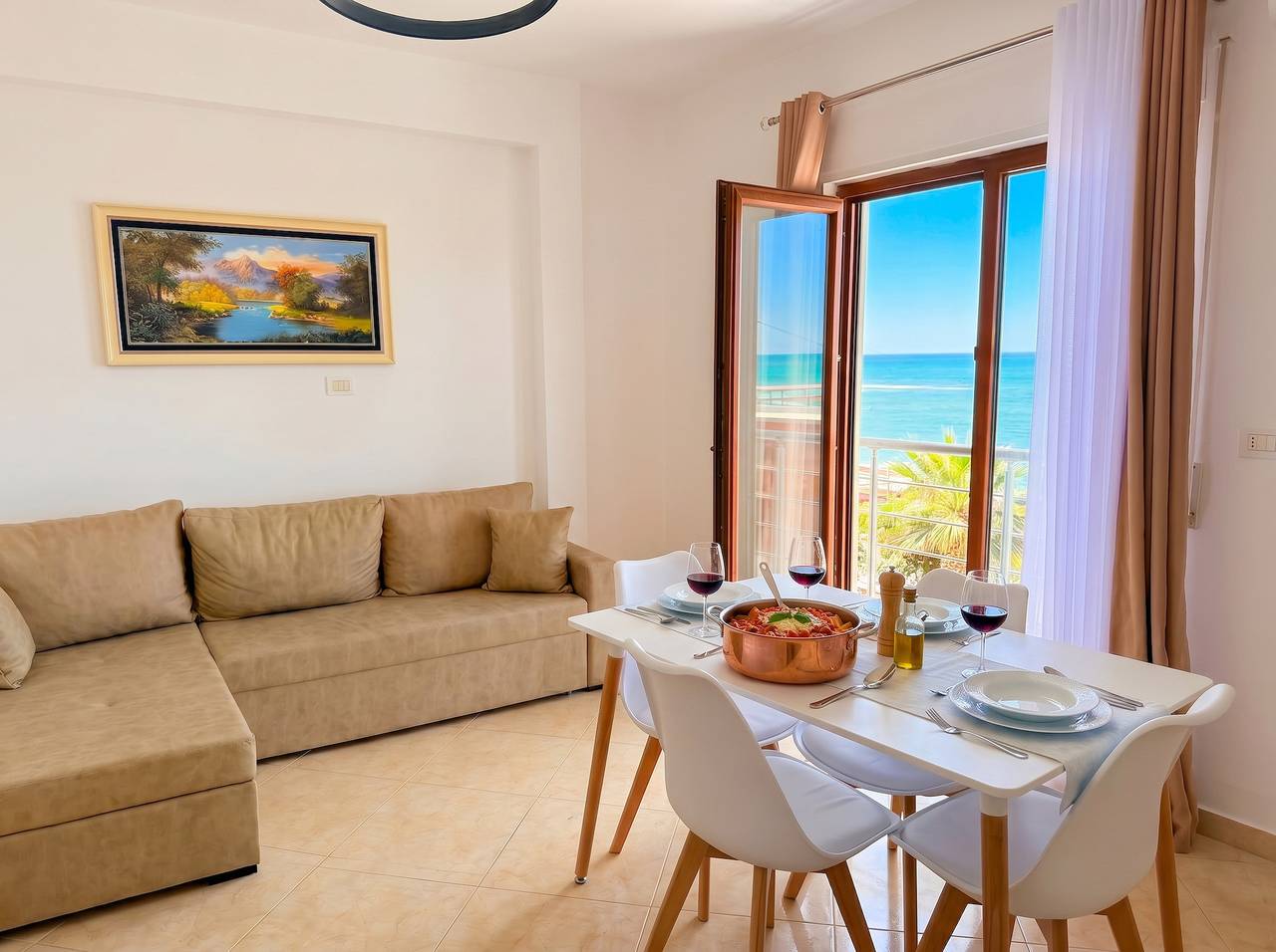 Apartamento entero, Sea View Apartment In Durres with Private Parking in Durrës, Albania