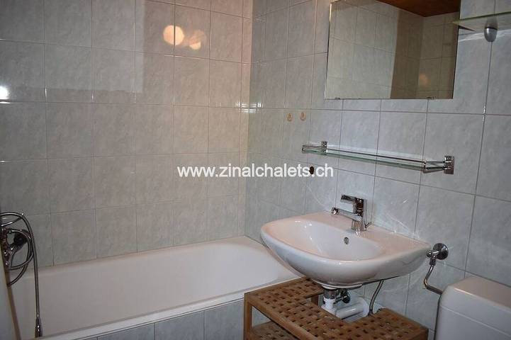 Einzelchalet in Zinal - 1 Schlafzimmer mit 1 Doppelbett (160x190) - 1 Schlafzimmer mit 2 Betten - Wo in Ayer (Anniviers), Anniviers