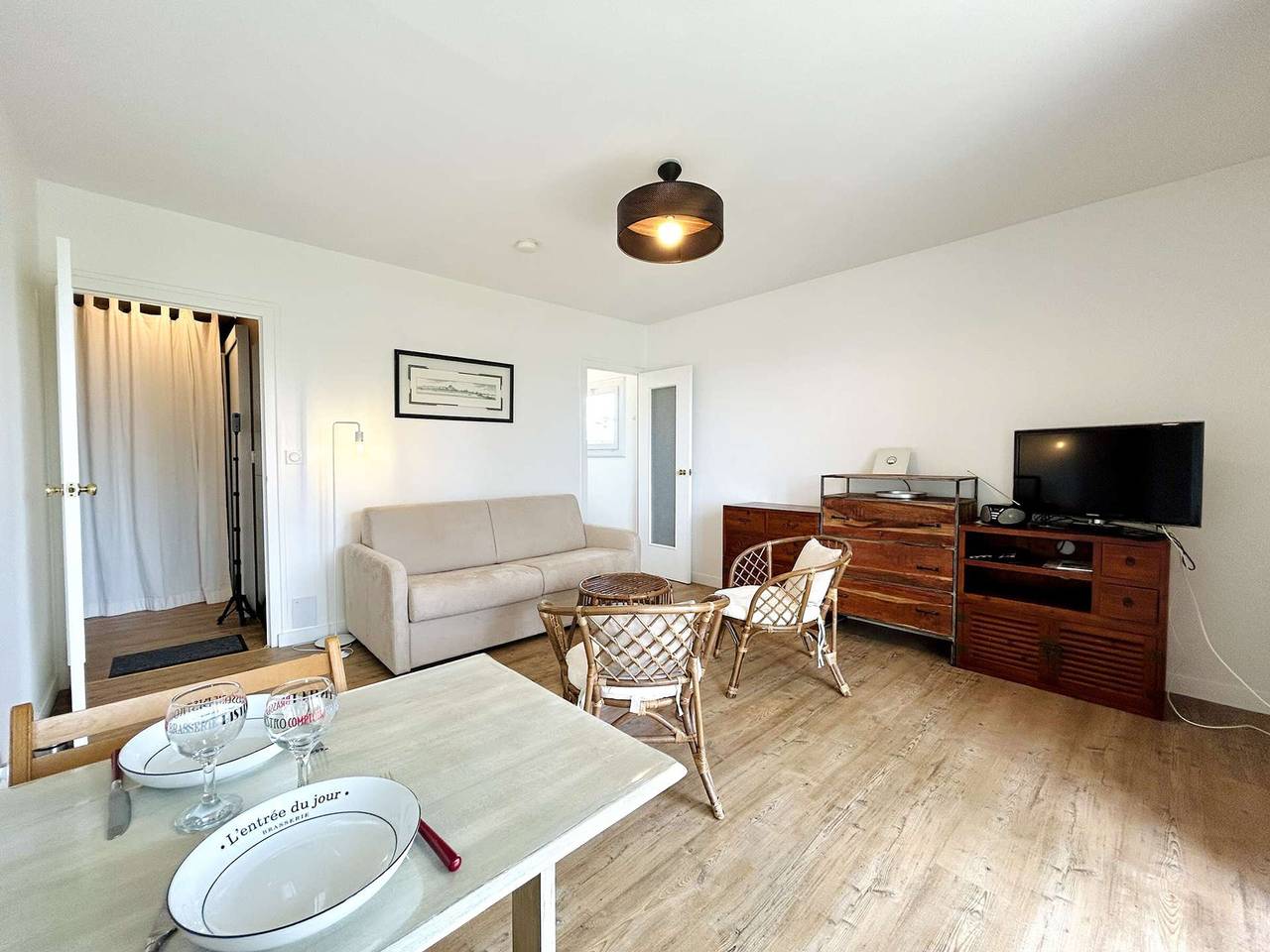 Ganze Wohnung, Ruhiges Studio am Hafen von Pouliguen, nahe Benoît-Viertel in La Baule-Escoublac, Côte d'Amour
