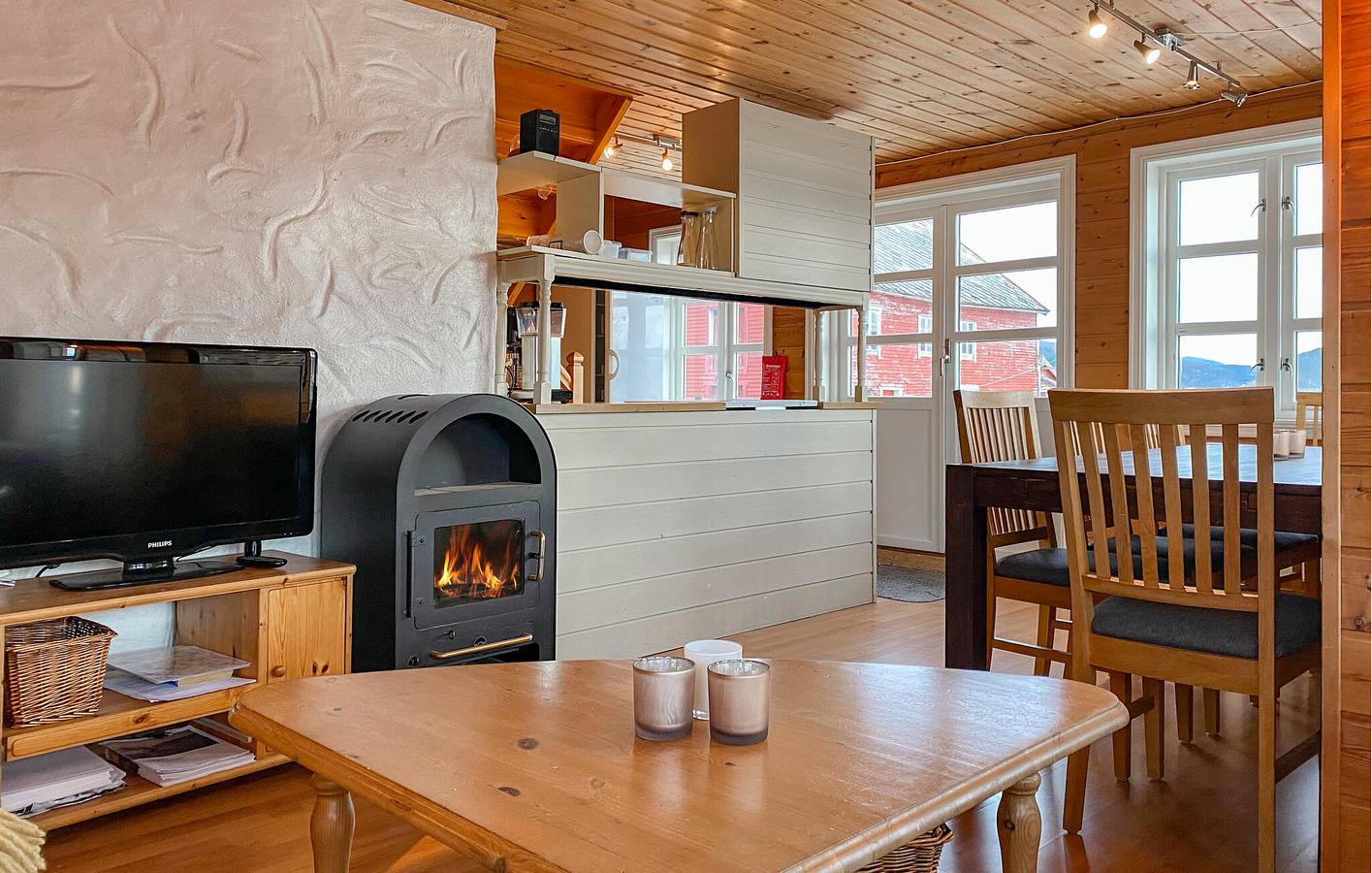 Ferienhaus für 6 Personen mit Ausblick in Herøy