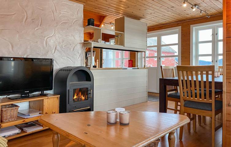 Ferienhaus für 6 Personen mit Ausblick in Herøy