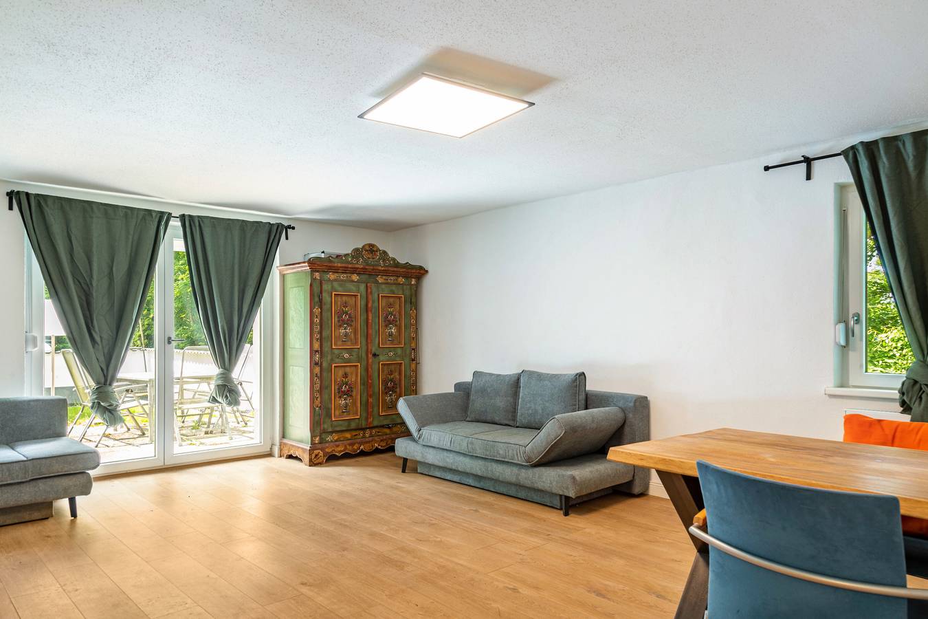 Ganze Wohnung, Ferienwohnung 'Katharina' mit Privatterrasse, Gemeinschaftsgarten und Wi-Fi in Kraiburg am Inn, Oberbayern