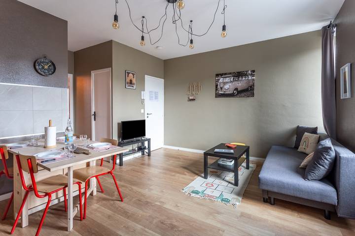 Apartamento de vacaciones para 4 personas, con jardín - 1