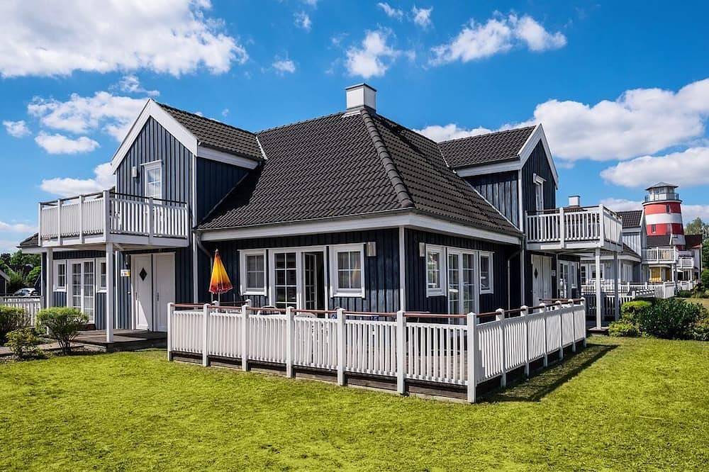 Fh „Kajüte“81m², 4 Pers. im Marinapark Scharmützelsee, Sauna, Whirlpool, Kamin in Lago Storkow, Wendisch Rietz