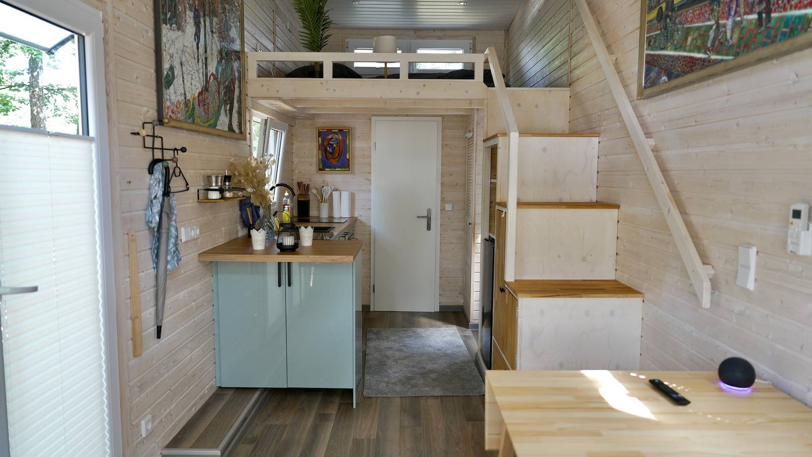 Apartamento vacacional entero, Tiny House 'Tiny House Nr 2' con terraza privada, Wi-Fi y aire acondicionado in Caputh, Schwielowsee