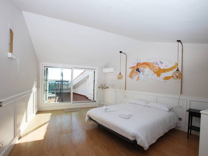 Appartement entier, Appartement lumineux à El Masnou avec terrasses privées vue mer in El Masnou, Costa del Maresme