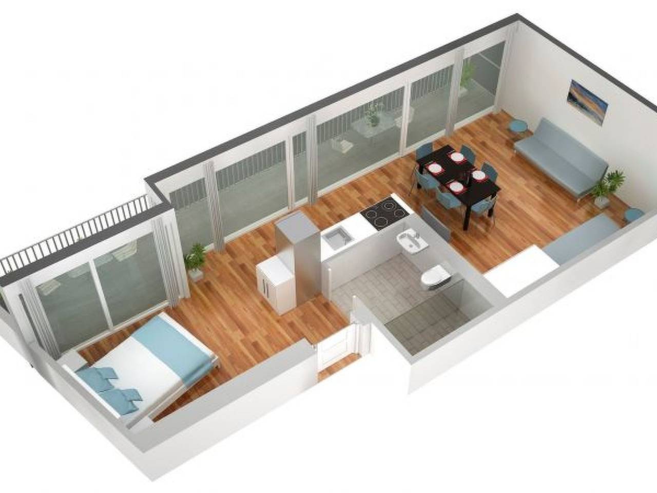 Apartamento entero, Apartamento de vacaciones para 4 personas in Basilea, Aargau-Basel