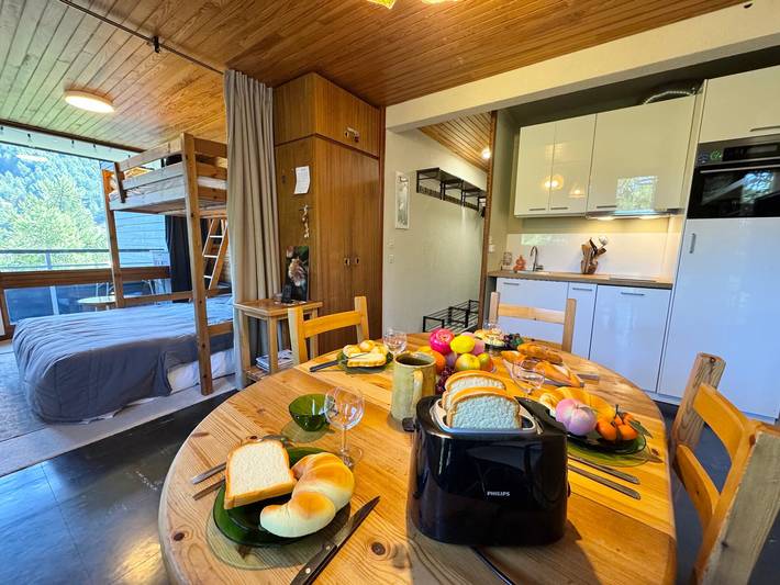 Studio pour 6 personnes, avec balcon - 1