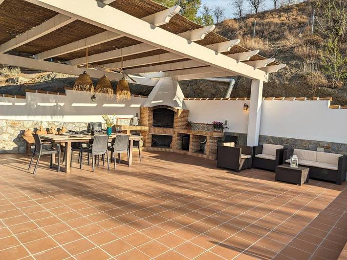 Maison de campagne pour 11 personnes, avec piscine ainsi que jardin et vue, animaux acceptés à Albox - 4