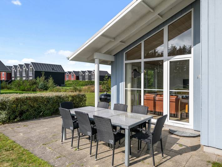 Bungalow für 8 Personen, mit Sauna und Balkon/Terrasse sowie Terrasse in Dänemark an der Nordsee - 4