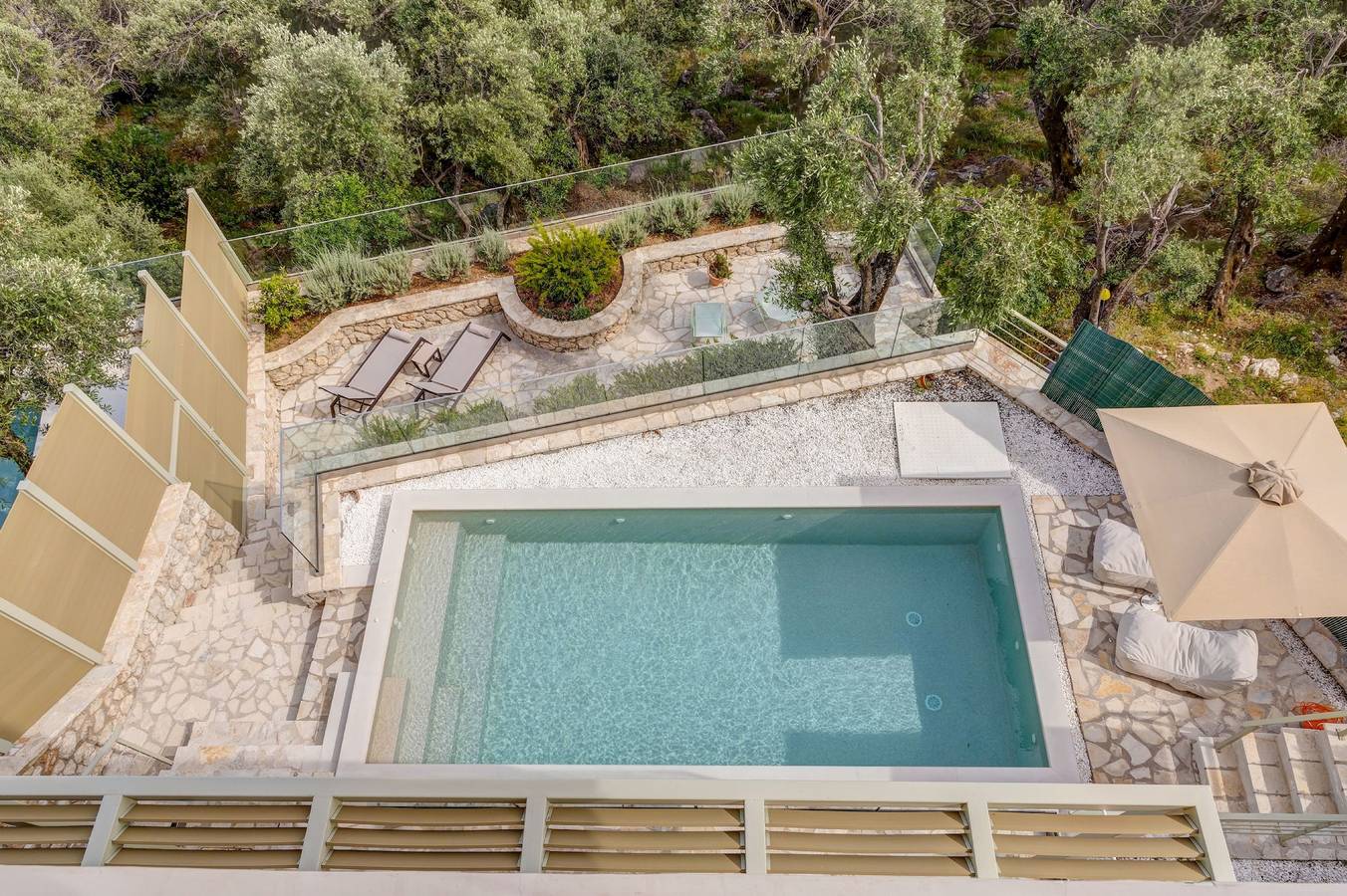 Villa Oliveta in Spartilas, Korfu