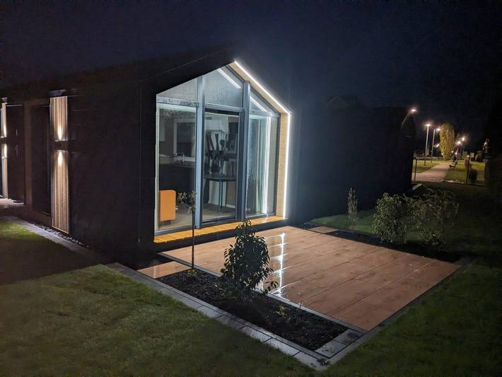 Ferienhaus für 2 Personen, mit Terrasse und Garten
