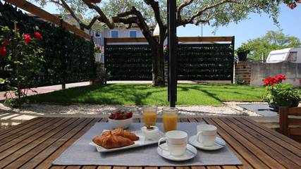 Studio für 4 Personen, mit Terrasse in Kosinozici
