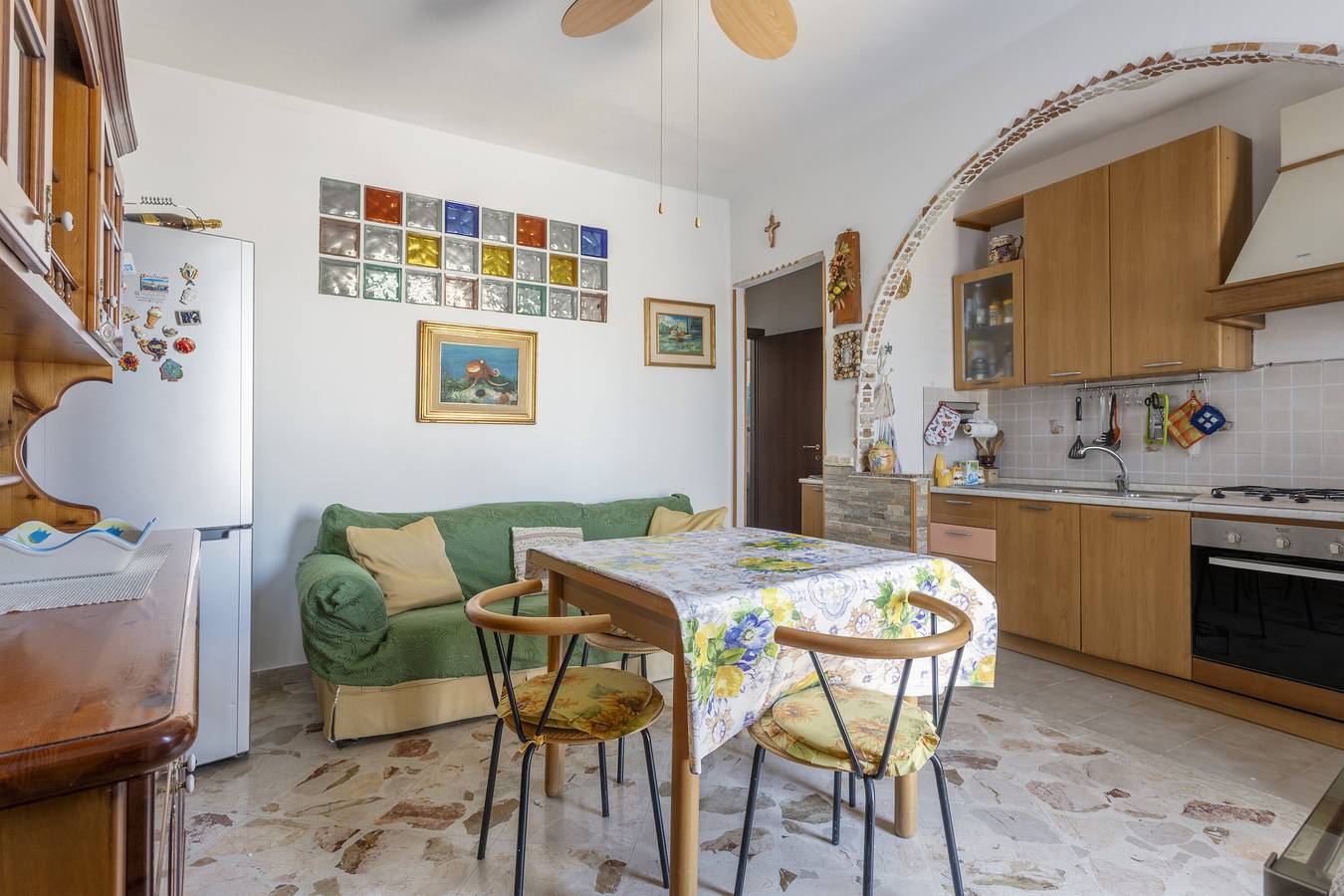 Ferienhaus 'Al Castello' mit privater Terrasse, Wi-Fi und Klimaanlage in Ficarazzi, Palermo Provinz