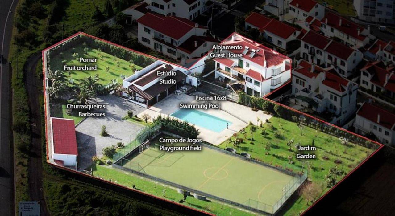 Casa Barão das Laranjeiras in São Miguel Island, Ponta Delgada