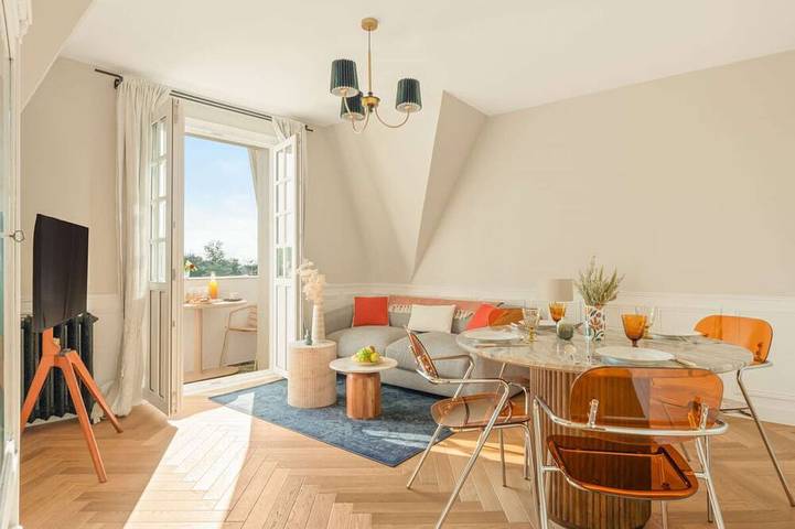 Ferienwohnung für 4 Personen, mit Garten und Balkon - 1