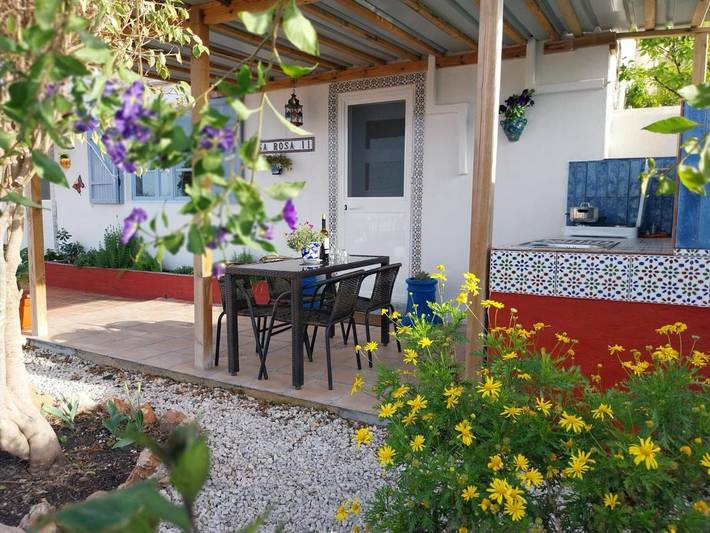 Casa rural para 2 personas, con jardín además de vistas y piscina en Valle del Guadalorce - 4