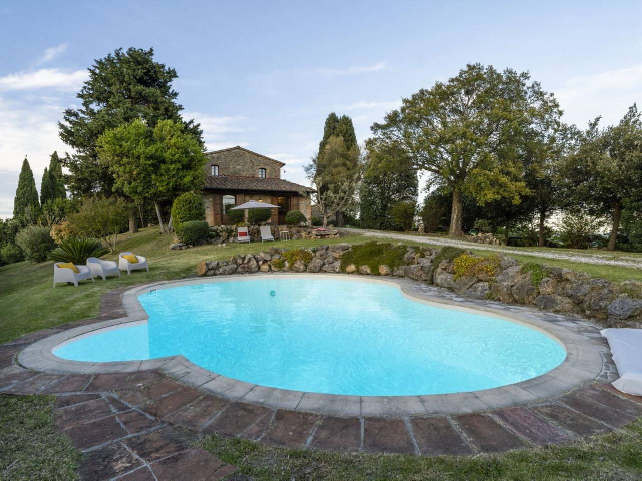 Villa mit privatem Pool und herrlichem Blick auf Pisa in Chianni, Etruskische Küste