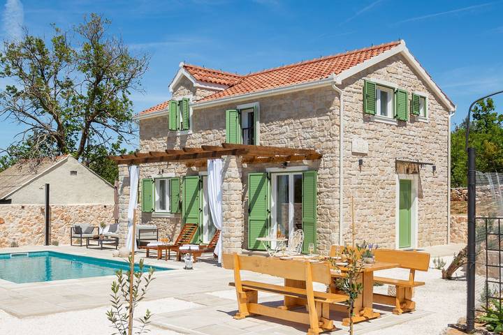 Villa mit pool für 6 Personen, mit Garten in Marina - 2