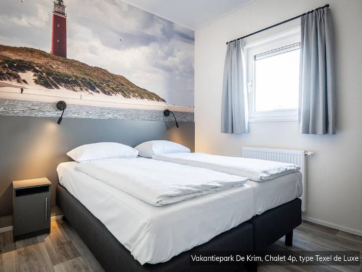 Chalet für 4 Personen, mit Sauna und Terrasse sowie Pool, mit Haustier in De Cocksdorp - 3