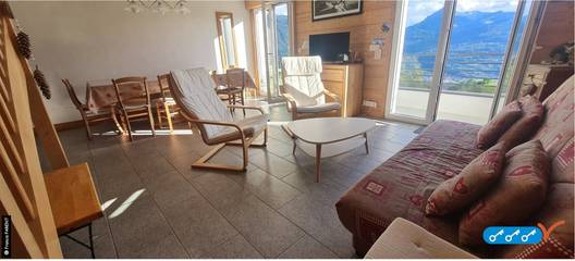 Gîte pour 6 personnes, avec balcon dans Plateau d'Assy