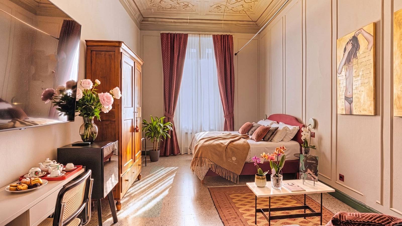 Geheel appartement, Cinisca Suite Rose in Bologna in Bologna, Provincie Bologna