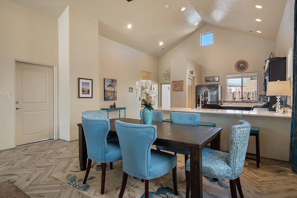 Luxurious Open Concept Home with Fabulous Backyard Entertainment Area in Santa Fe, Santa Fe County