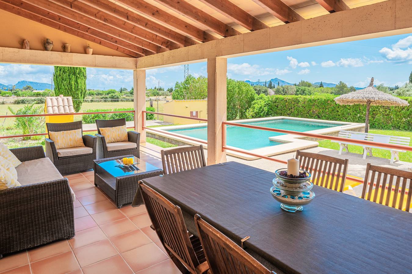 Ruhige Lage mit Pool - Villa Can Jaume in Pollença, Mallorcas Küste