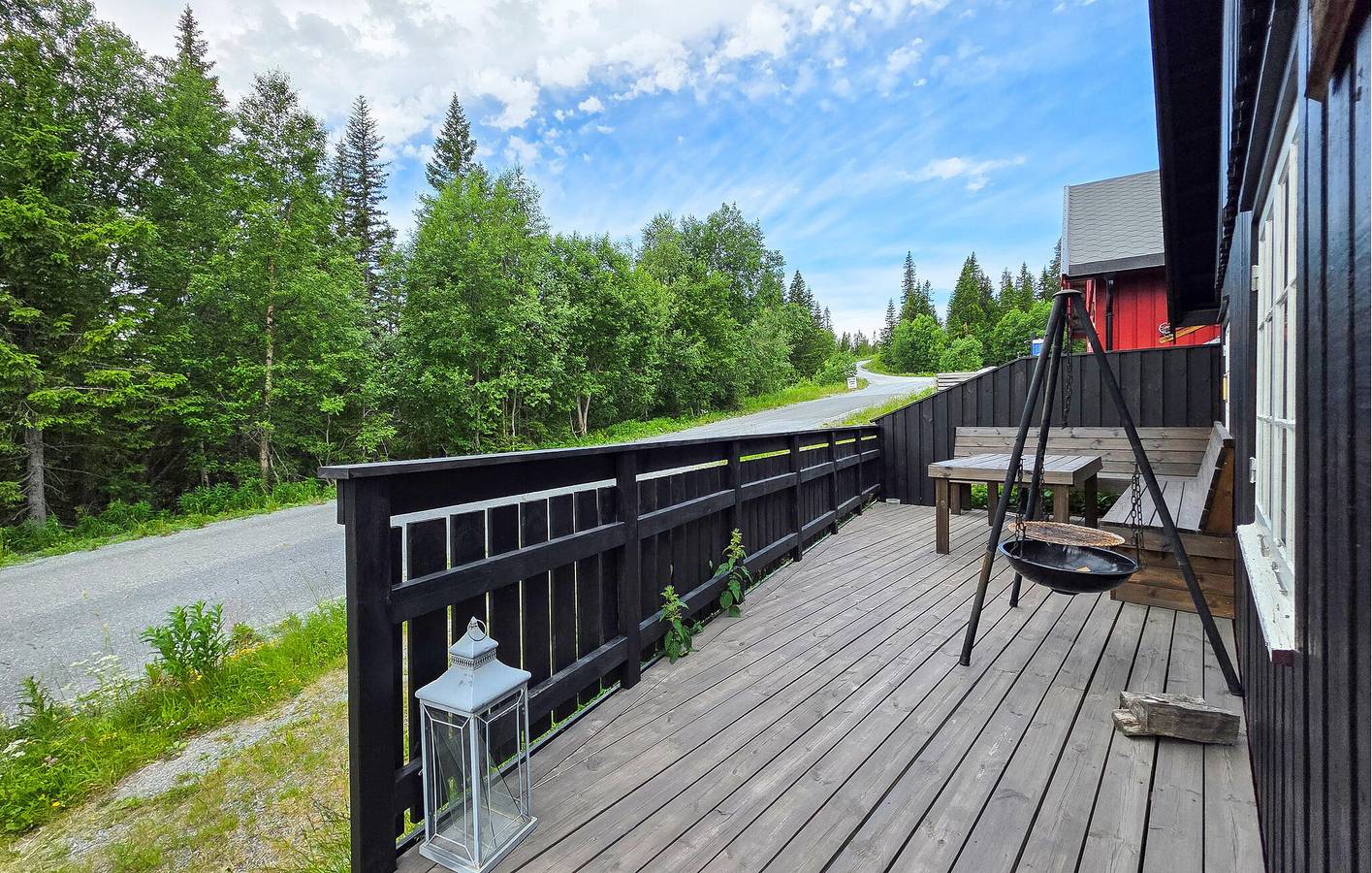 Ferienhaus für 6 Personen mit Terrasse in Norefjell, Krødsherad