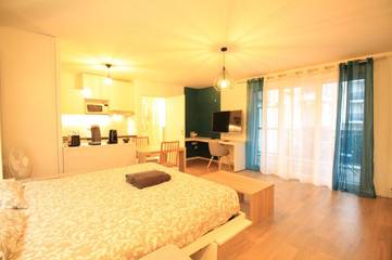 Gîte pour 2 personnes, avec jacuzzi et balcon à Arpajon