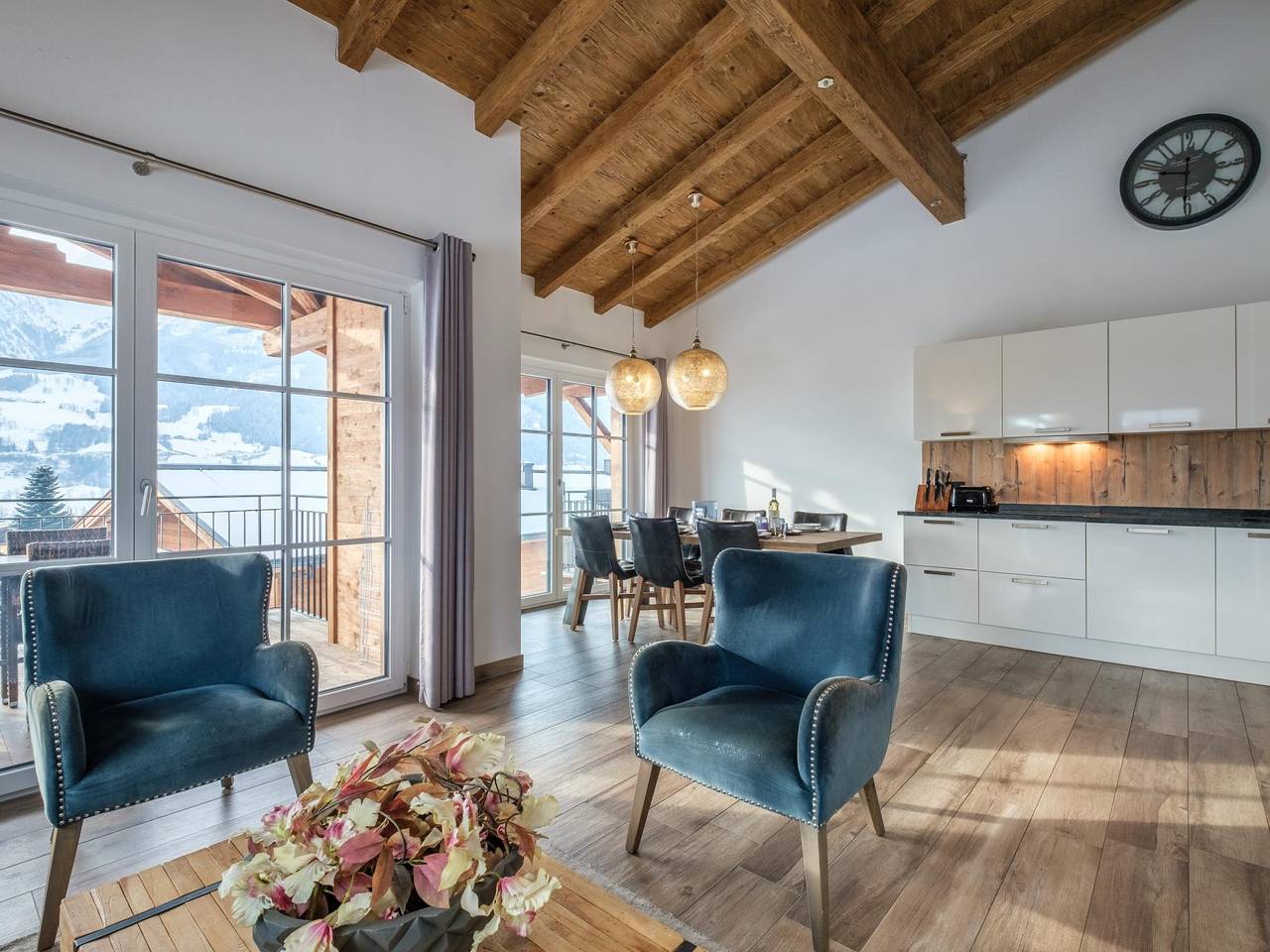 Ganze Wohnung, Penthouse mit Gemeinschaftssauna und Aufzug in Piesendorf, Kitzbüheler Alpen