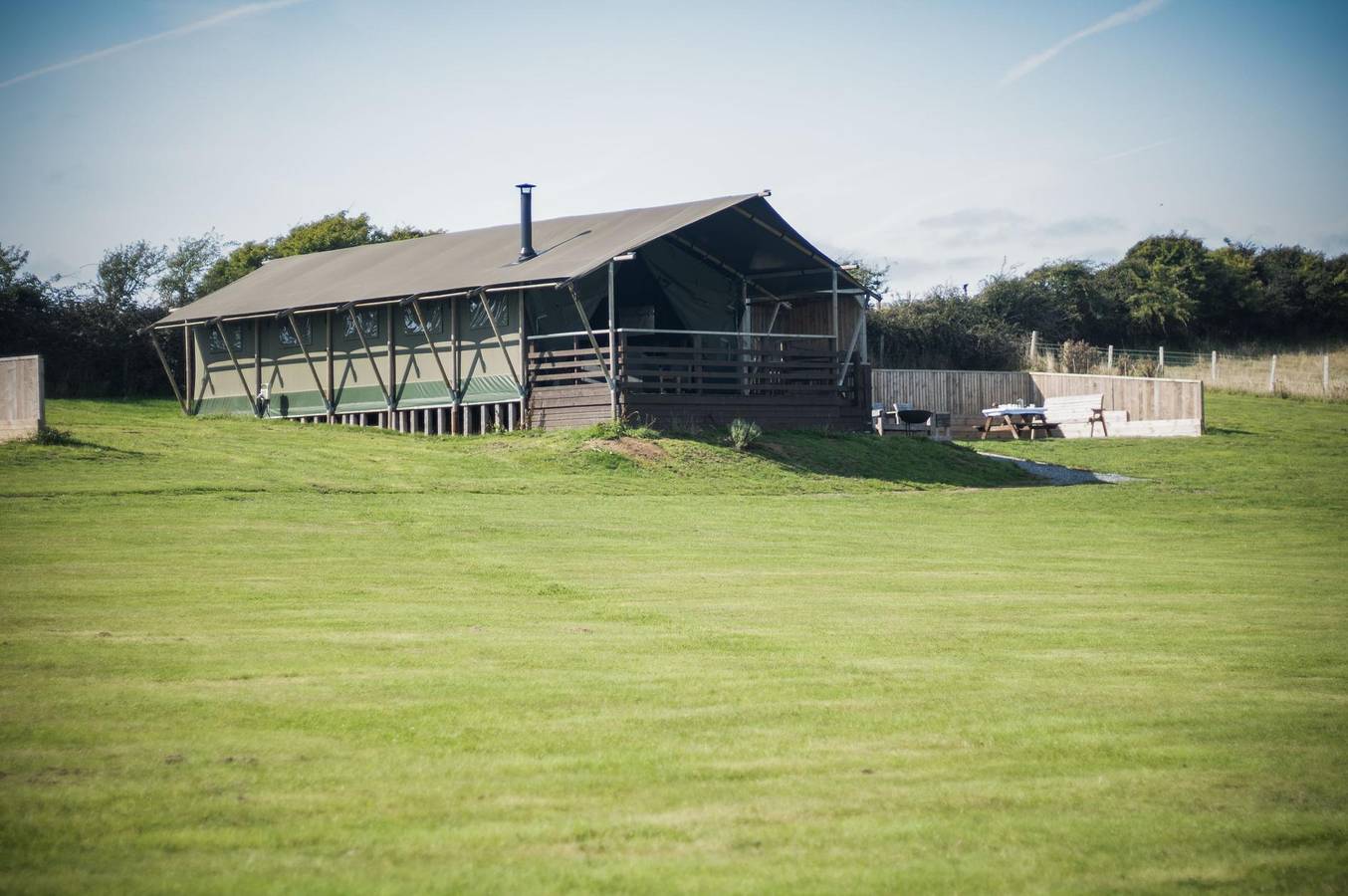 Three Cliffs - Safari Glamping Tent - Llangennith in Swansea region