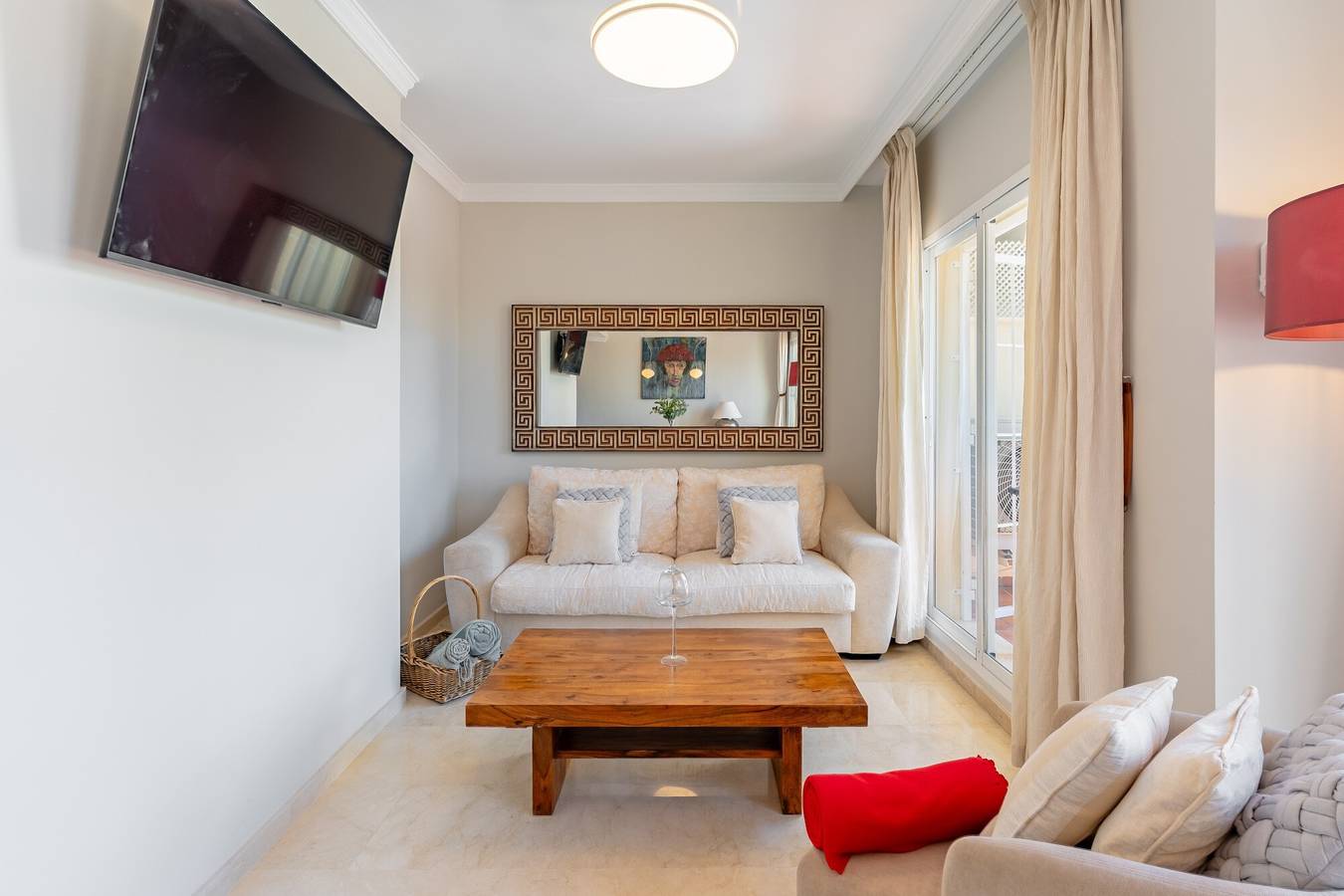 Hel leilighet, Ferieleilighet for 4 personer med hage in Marbella Øst, Marbella