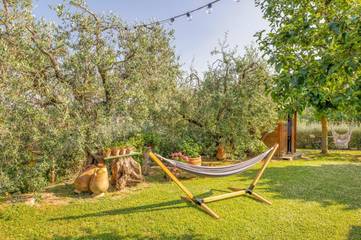 Chambre d’hôte pour 4 personnes, avec vue sur le lac ainsi que jardin et vue à Montepulciano
