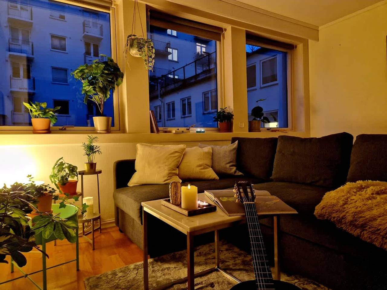Hel leilighet, Cozy condo near Bryggen  Full kitchen  Elevator in Bergenhus, Bergen