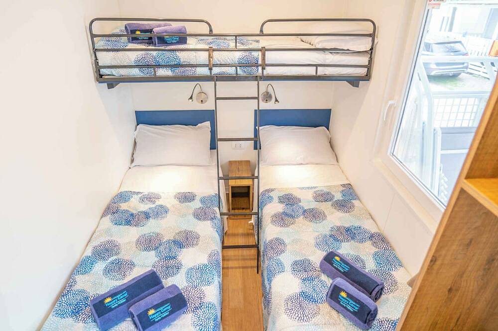 Mobilehome mit Klimaanlage, Terrasse und Pool in Peschici und Umgebung, Gargano