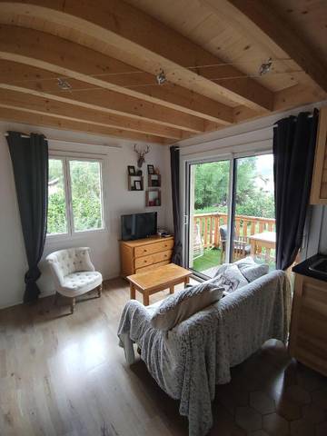 Gîte pour 6 personnes, avec balcon et vue à Barcelonnette