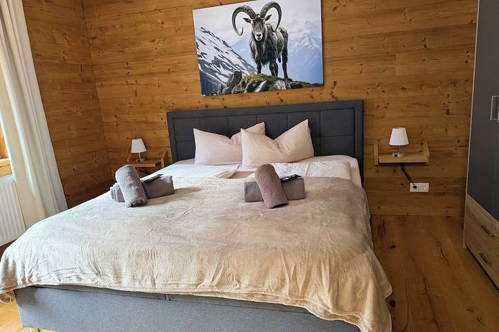 Ganze Wohnung, Neu! Fritz-Alpchalets   Haus Lechtal   Wg. "Baichlstein",
 direkt am Lechweg in Vorderhornbach, Allgäuer Alpen (Österreich)