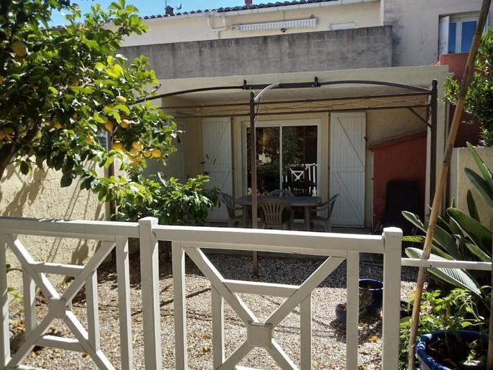 Apartamento para 4 personas, con Terraza y Jardín en Elna