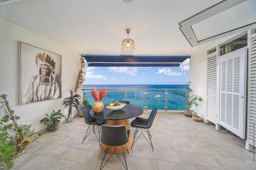 Gîte pour 2 personnes, avec terrasse et vue à Schœlcher