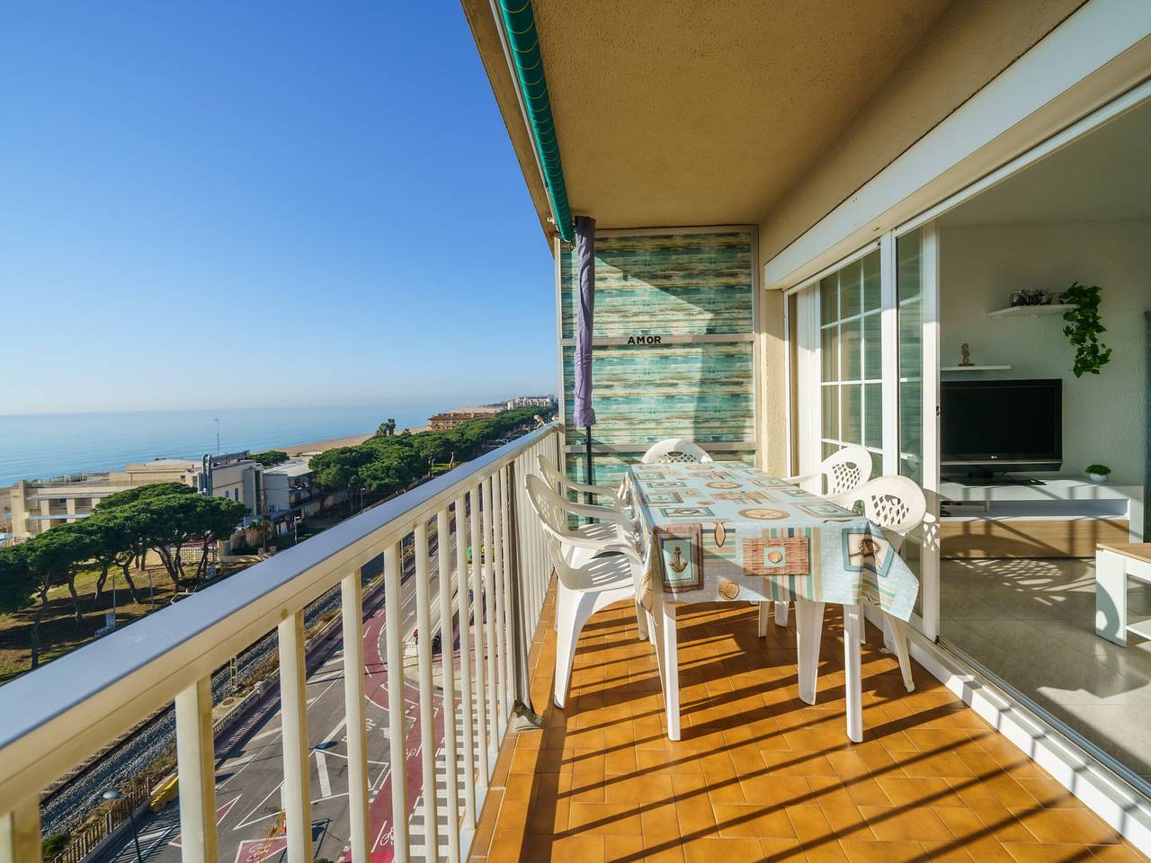 Apartamento entero, Apartamento familiar con piscina, Wifi, mascotas permitidas en Malgrat de Mar in Malgrat de Mar, Costa del Maresme